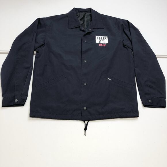 GU X FELIX the Cat Other - GU X FELIX the Cat Navy Blue Jacket Adult Size SMALL Dream Works
